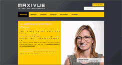 Desktop Screenshot of maxivue.ch
